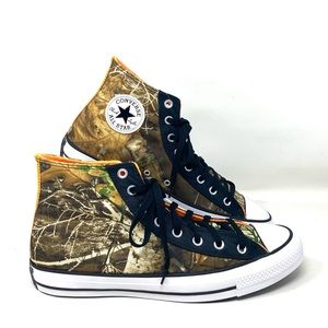 Converse Chuck Taylor AS Canvas High Top Real Tree Print Men's Sneakers 169682C